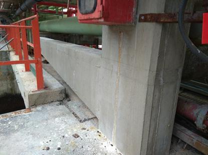 mantenimiento estructuras hormigón sector industrial