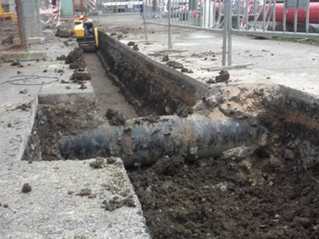Trabajos de construcción obra civil en el sector industrial